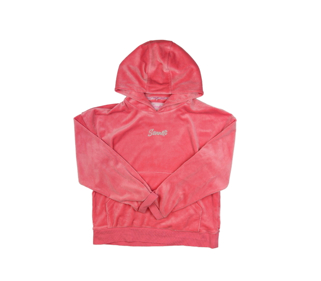 Růžová hebká mikina Sonneti