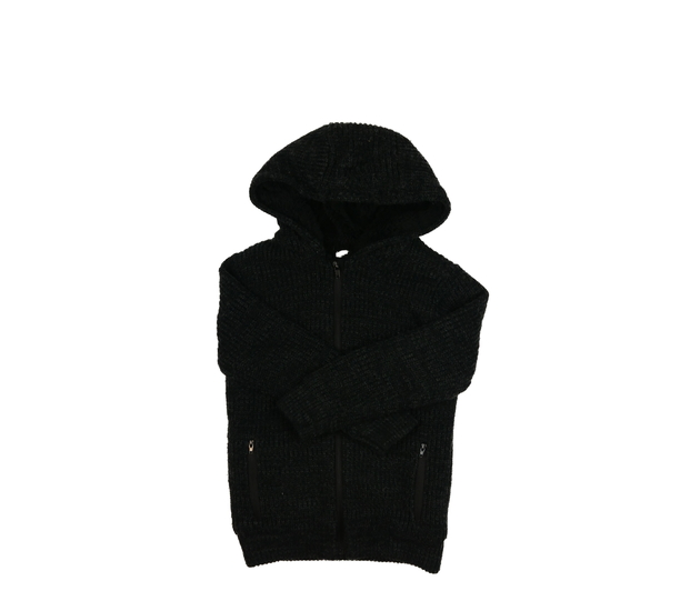 Černý zimní svetr Tu