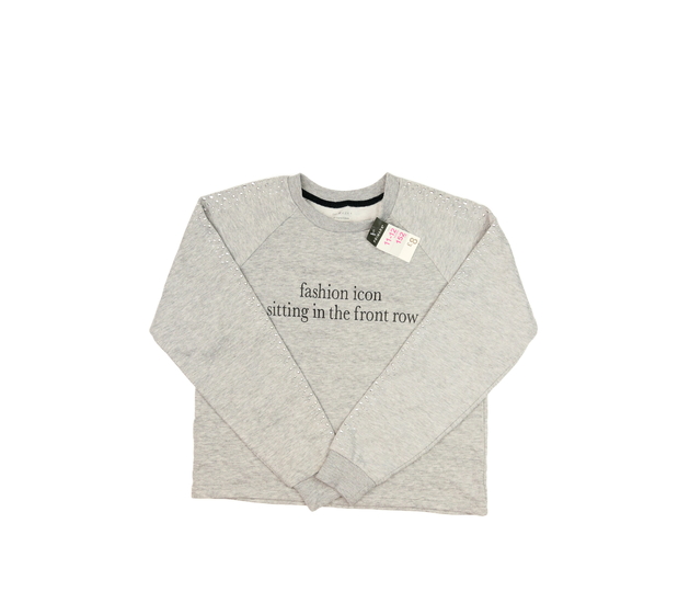 Nová šedá stylová mikina Primark 