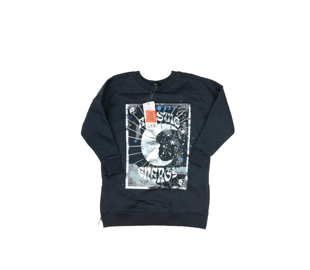 Nová šedá mikina s potiskem George