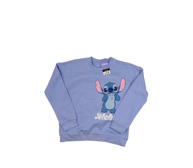 Nová krásná modrá mikina Stitch Disney George