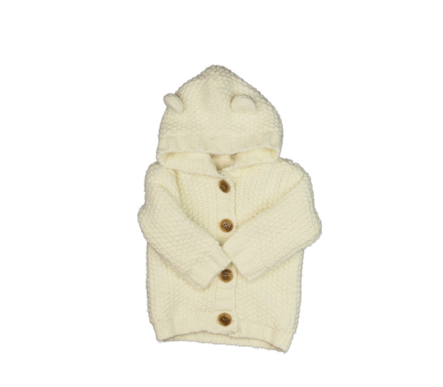 Bílý zimní svetr George