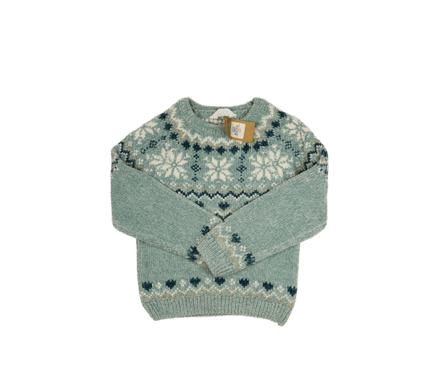 Nový zelený zdobný svetr Primark