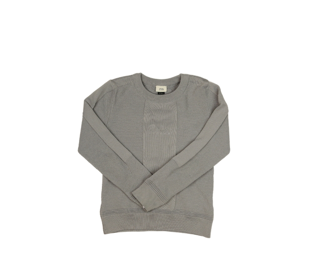 Šedý přízový svetr River Island 