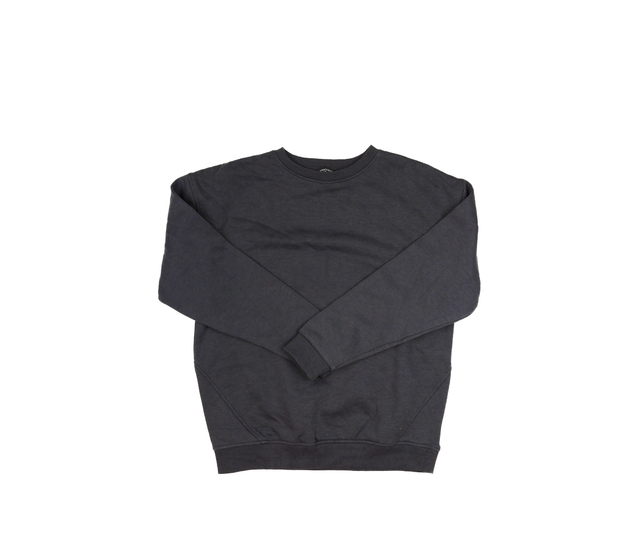 Tmavá jednobarevná mikina Primark