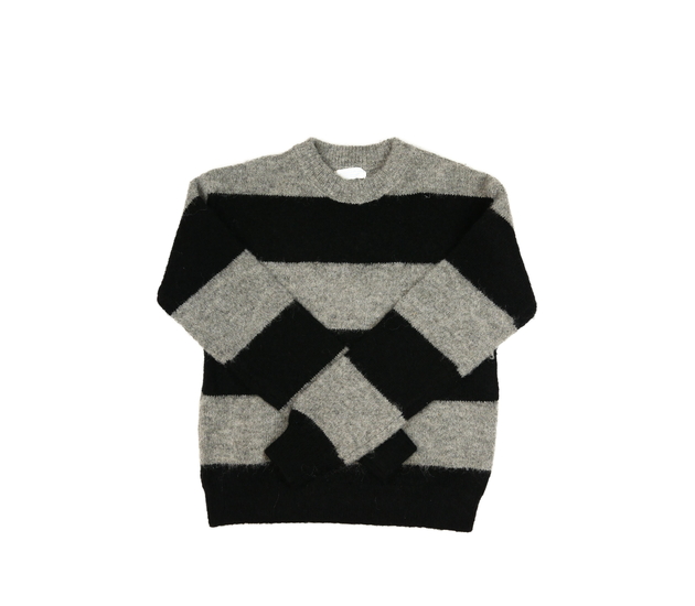 Černo-šedý svetr Primark 