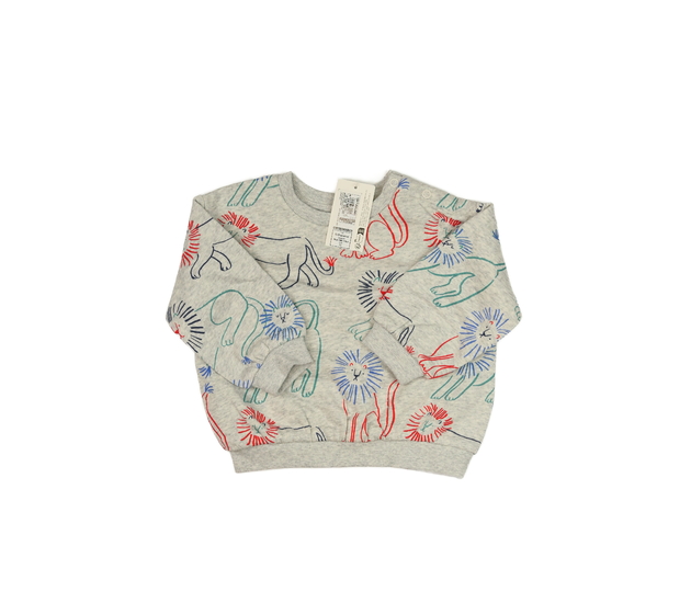 Nová šedá mikina se lvem M&S