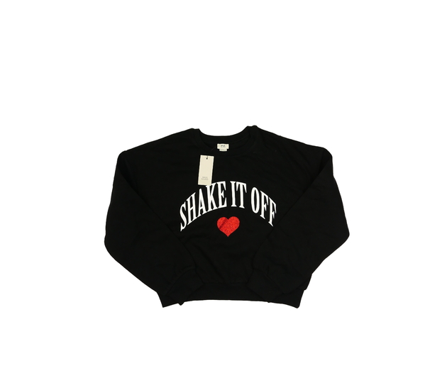 Nová černá kratší mikina River Island