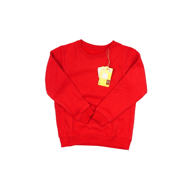 Nová červená mikina 