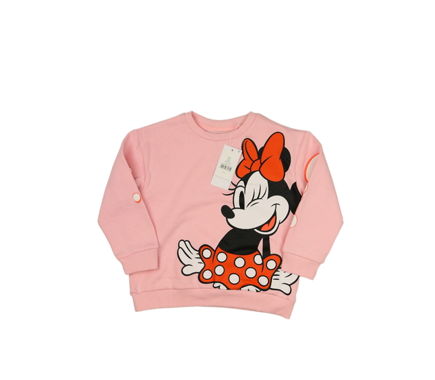Nová růžová mikina Minnie Disney George 
