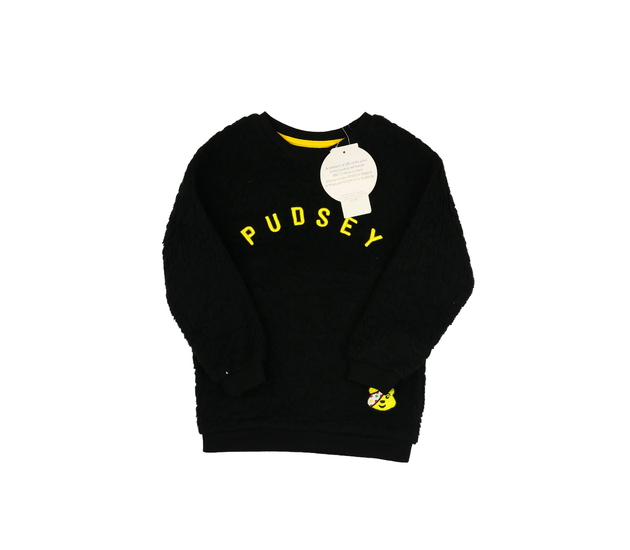 Nová černá beránková mikina George