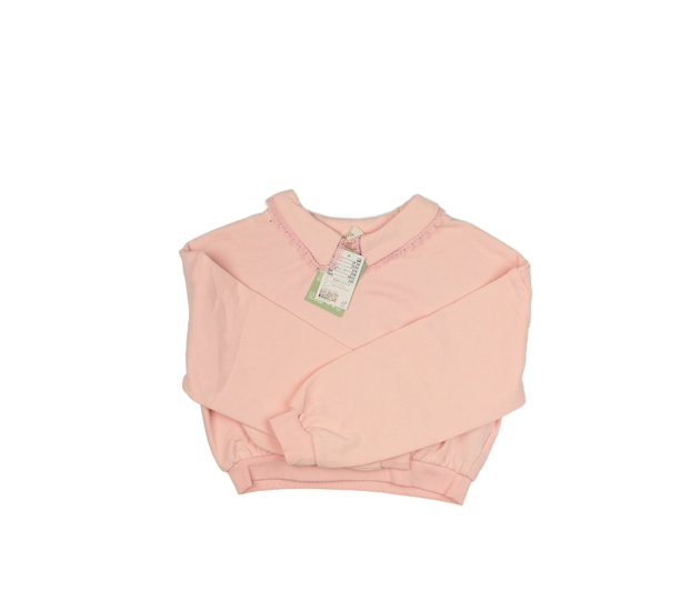 Nová růžová crop mikina H&M