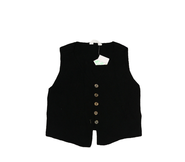 Nová černá přízová vesta Primark 