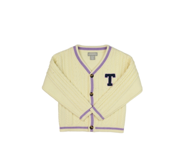 Krémový propínací svetřík Primark 