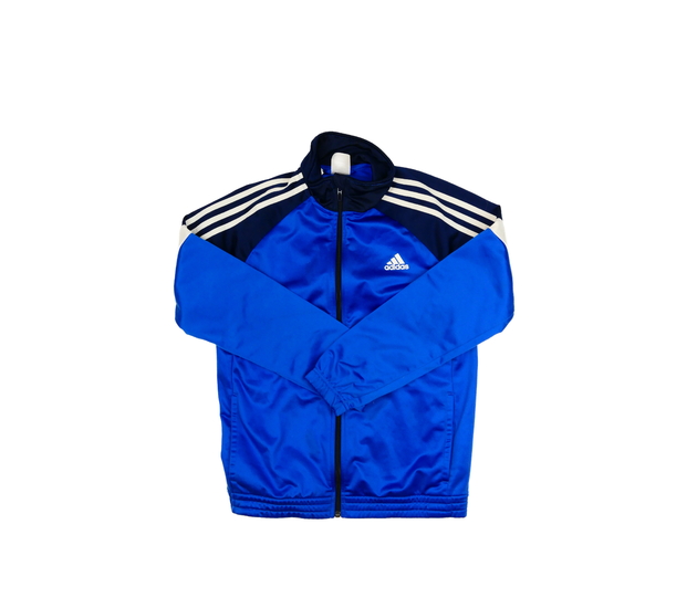 Modrá sportovní mikina Adidas