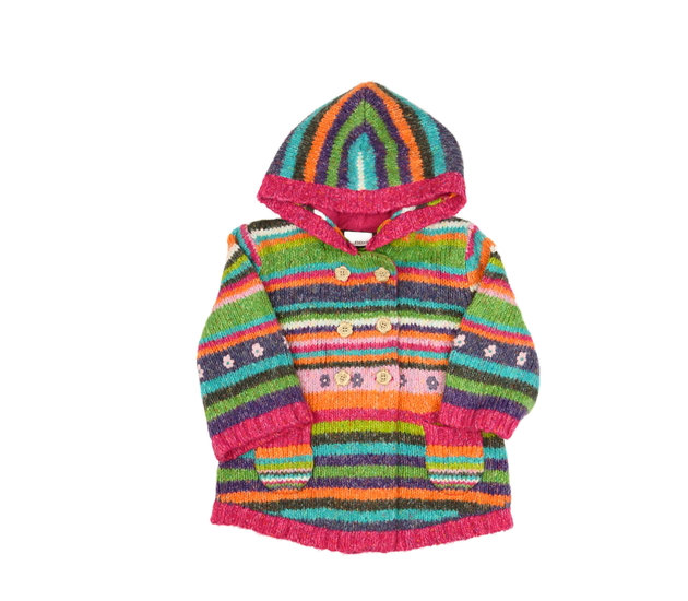 Barevně pruhovaný svetr Next