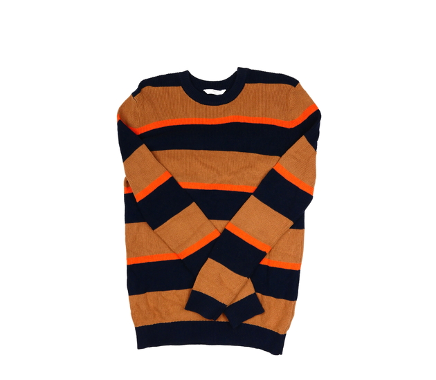 Pruhovaný přízový svetr M&S