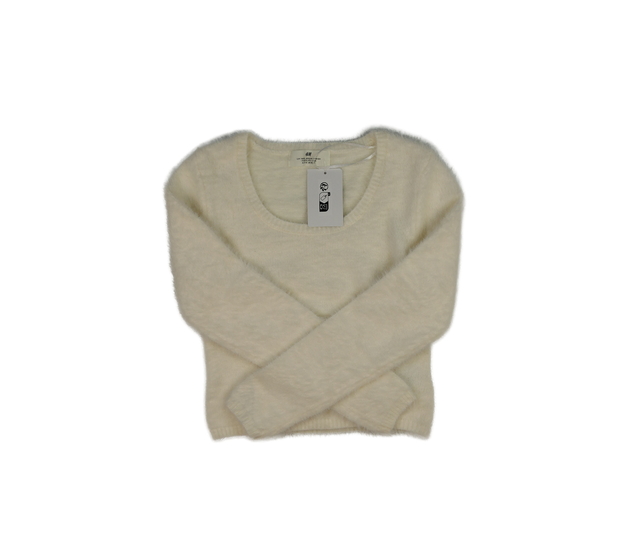 Nový žinylkový crop svetr H&M 