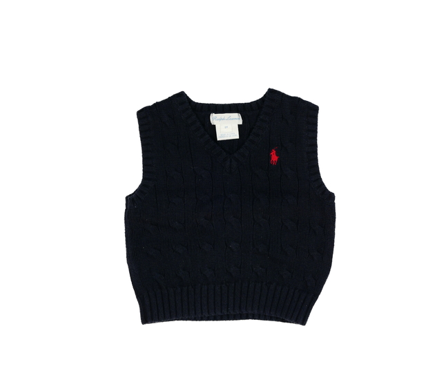 Tmavě modrá vesta Ralph Lauren 