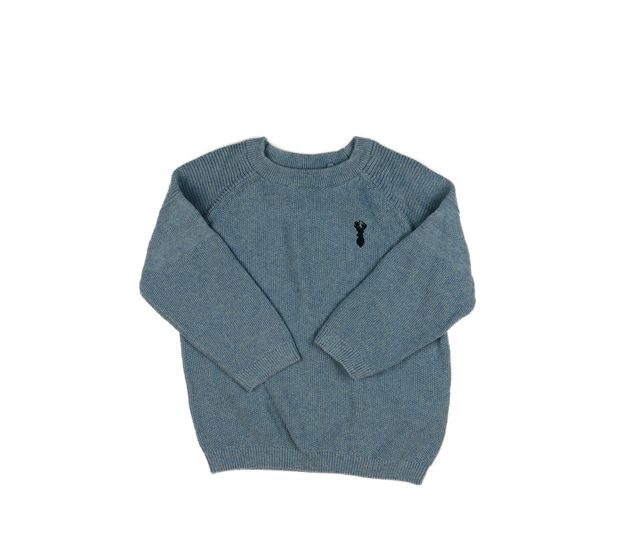 Modrý přízový svetr Next