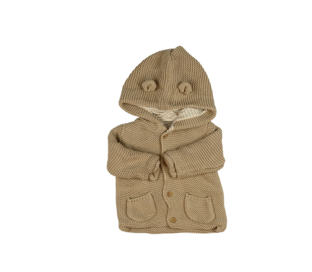 Hnědý svetr s bavlněnou podšívkou George