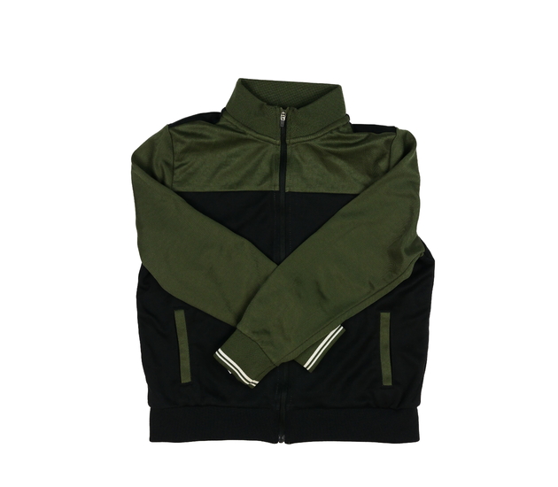 Černo-zelená mikina M&S