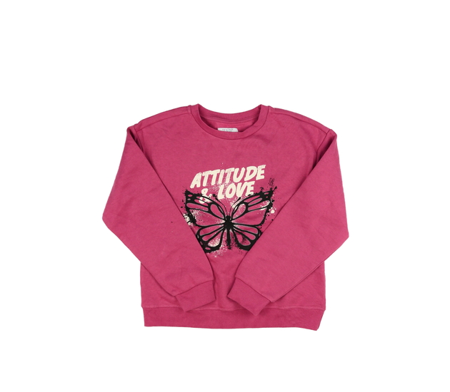 Růžová mikina s potiskem Primark 