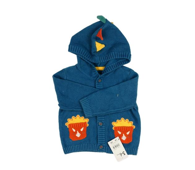 Nový modrý dinosauří svetr Mothercare