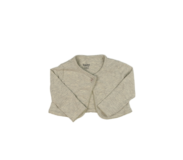 Šedé melírované bolerko M&Co