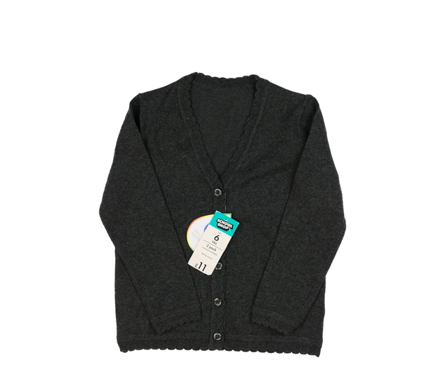 Nový šedý propínací kardigan 