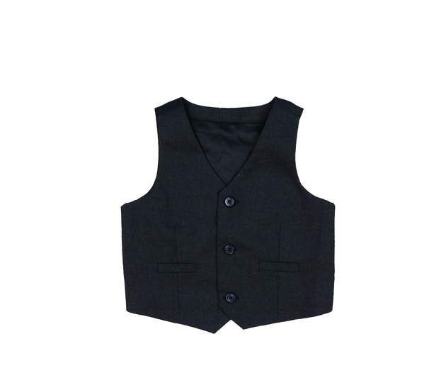 Tmavě modrá společenská vesta Primark 