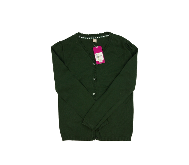 Nový zelený propínací svetr Tu 