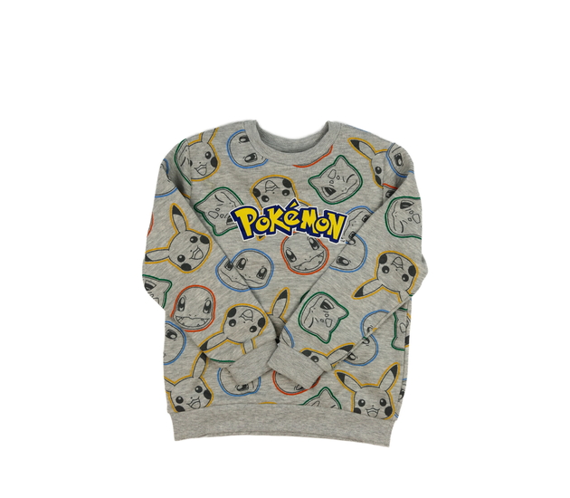Šedá mikina Pokémon Primark 