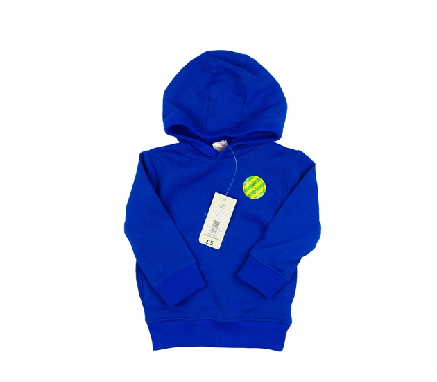 Nová sytě modrá mikina 