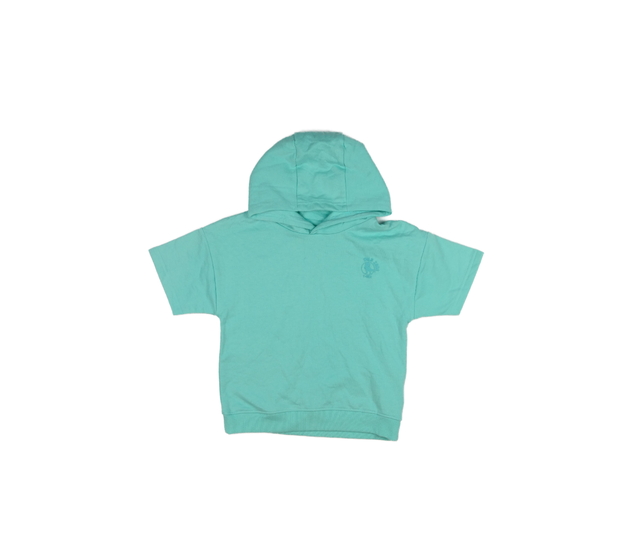 Nová světle modrá mikina krátký rukáv 