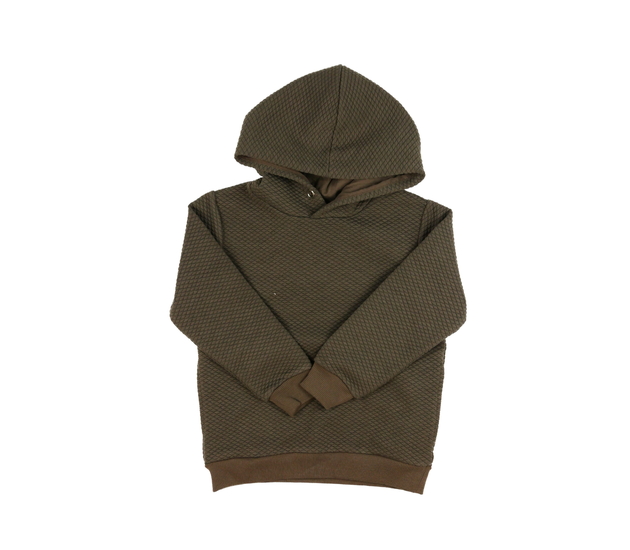 Hnědá prošívaná mikina Next