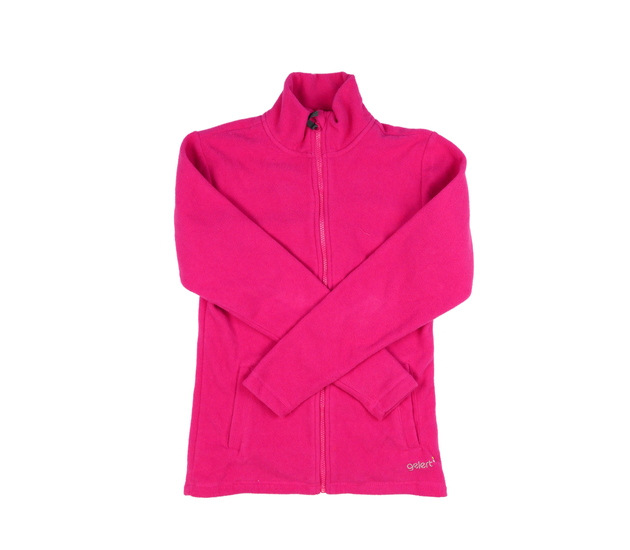 Růžová silnější fleecová mikina Gelert 