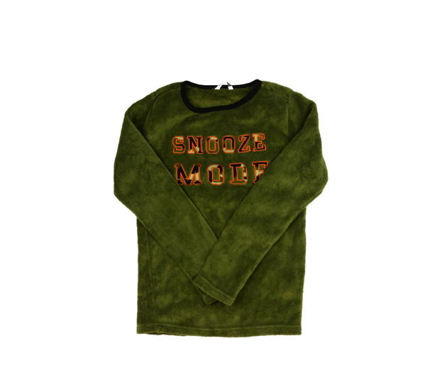 Zelená volnočasová mikina 