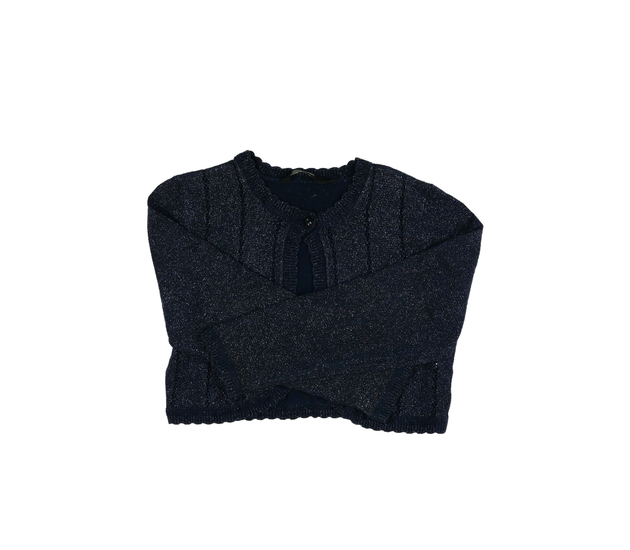 Tmavě modré lesklé bolerko George