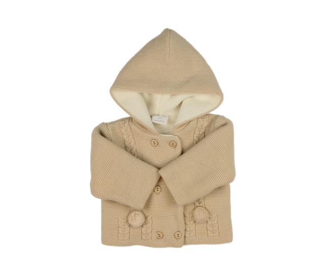 Hnědý silný svetr