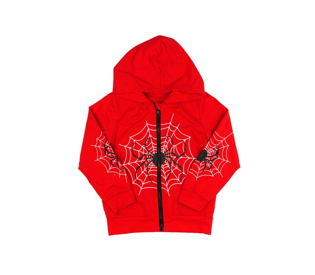Červená mikina Spider-man 