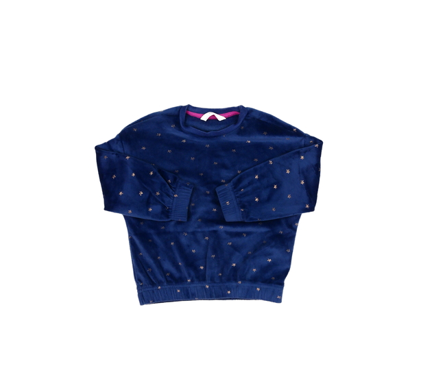 Modrá hebká mikina s hvězdami M&S