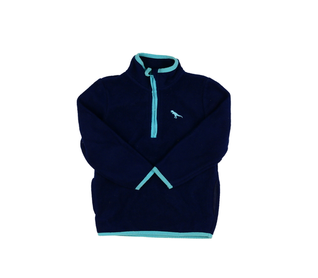 Tmavě modrá fleecová mikina Nutmeg