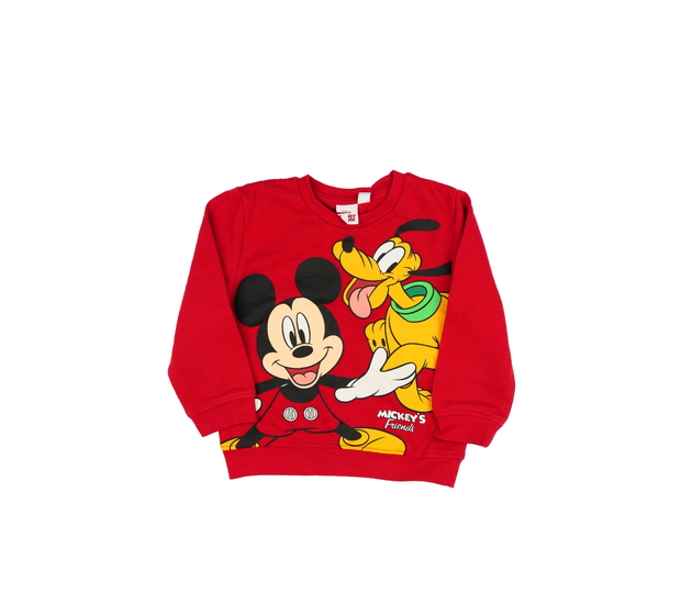 Červená mikina Mickey Disney Primark