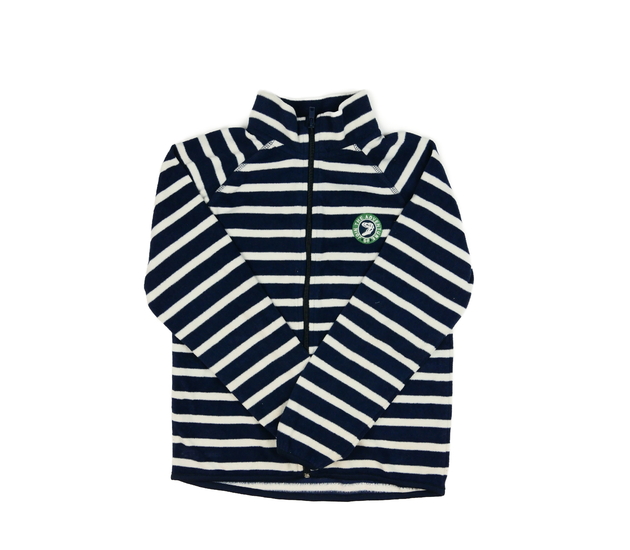 Modro-bílá fleecová mikina H&M