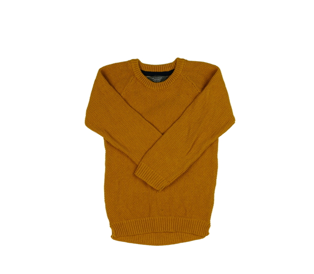 Hnědý přízový svetr Primark 