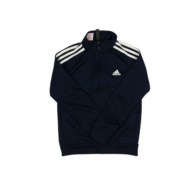 Tmavě modrá sportovní mikina Adidas 