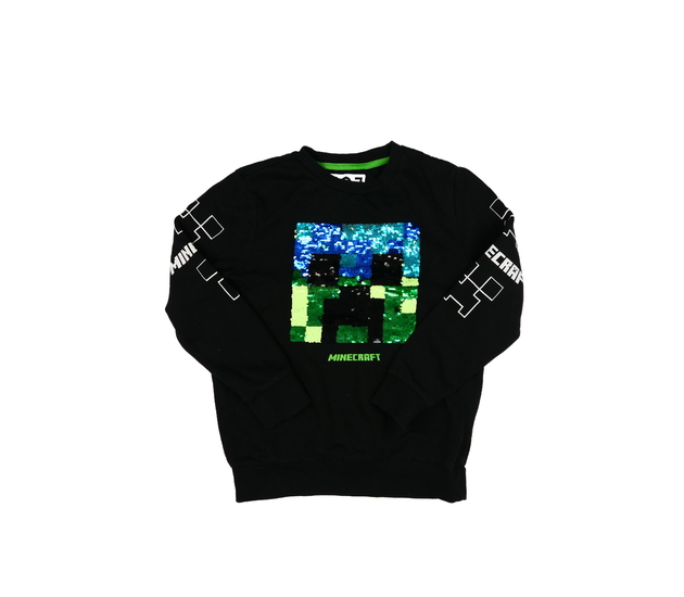 Černá mikina Minecraft 