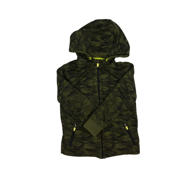 Zelená maskáčová mikina F&F