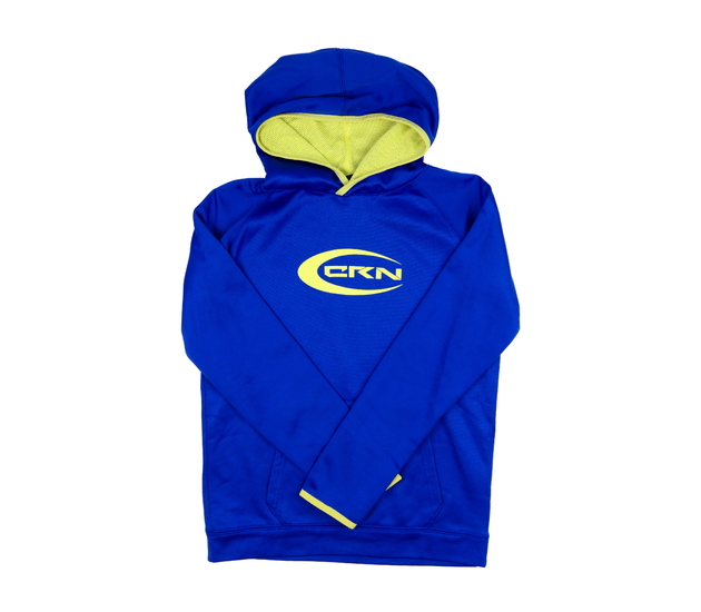 Modrá mikina se žlutými detaily Crane 